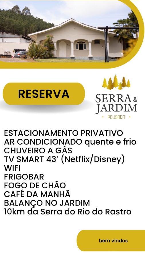 Bela Serra Pousada Bom Jardim da Serra Exterior foto